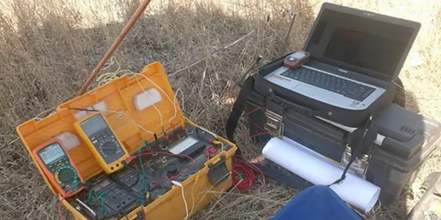 Vertical Electrical Sounding in Fayetteville: Karst and Bedrock Mapping